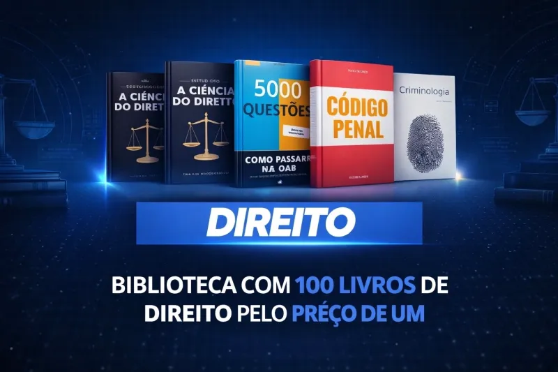 LIVROS DE DIREITO (100 Livros)