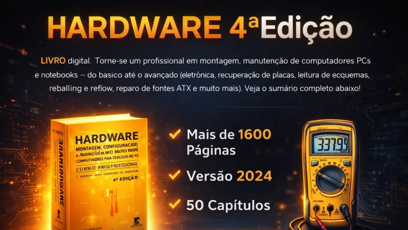 LIVROS HARDWARE 1ª, 2ª, 3ª e 4ª EDIÇÕES